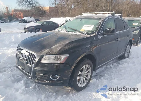 2014 Audi Q5 2.0T Premium из США, поврежденный, VIN WA1LFAFPXEA106327